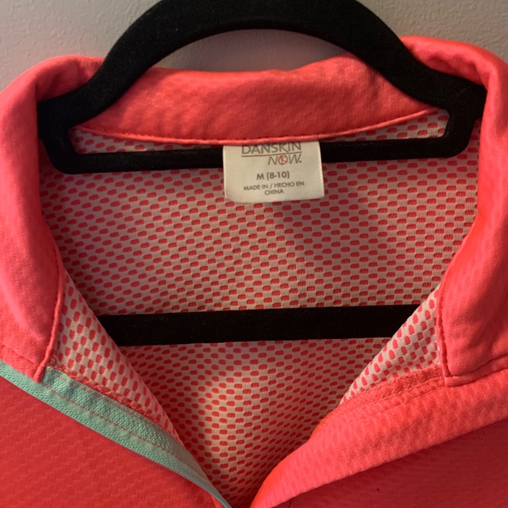 Danskin M(8-10) dry fit zip up